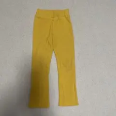 ストレッチパンツ　110cm 黄色　bee キッズ　パンツ