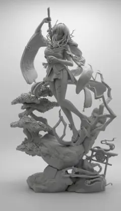 原神 雷電将軍 雷鳴寂滅 1/7レジン 未組立　未塗装　ガレージキット 原神 雷電将軍 雷鳴寂滅 1/7レジン 未組立 未塗装 ガレージキット