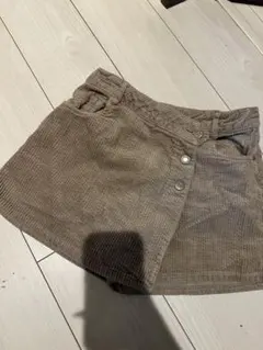 ZARA kids⭐︎美品⭐︎コーデュロイ ベージュ スカート風ショートパンツ
