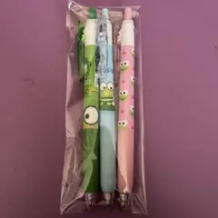 カエルデザイン ボールペン 3本セット