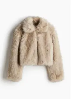 クロップドフラッフィジャケット