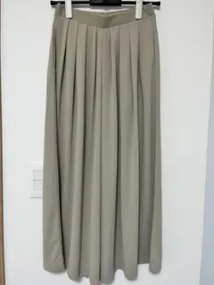 ユニクロUNIQLO ワイドパンツ ベージュ