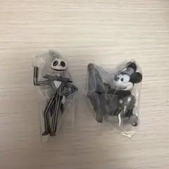 ディズニーカラーコレクションチャームBlack ジャック・スケリントン ミッキー