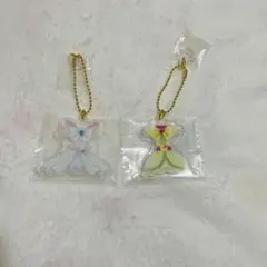 一番くじ　プリキュア　E賞　コスチュームアクリルチャーム　２個セット