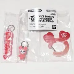 TWICE LOVELYS アクリルカラビナフロッキーマスコット チェヨン