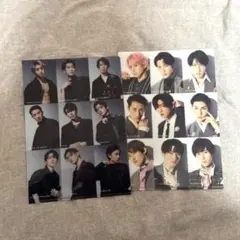 SnowMan タペストリー W 初回限定盤 特典クリアファイル2枚