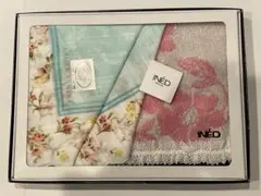 【新品未使用】 LAURA ASHLEY INEDハンカチ ギフト ２枚セット
