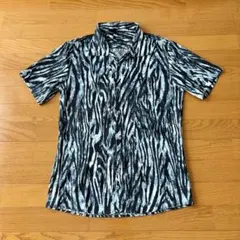 TORNADO MART クラウドゼブラプリントシャツ