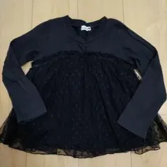 ブランシェス チュール トップス ロンT ドット 120
