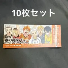 ハイキュー 特典 チケット風しおり