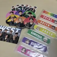 【バラ売り可】WEST ステッカー 絆創膏 まとめ売り