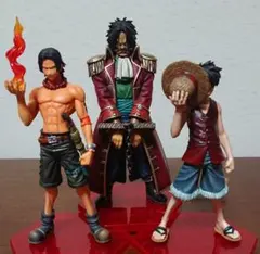 ワンピースフィギュア ルフィ エース ゴールドDロジャー まとめ売り