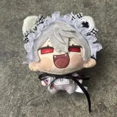 ぬい服】ふわふわ ねこ耳 ホワイトヘッドドレス にじぬい にじまるっと