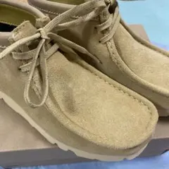 クラークス ワラビー シューズ ゴアテックス スエード ブーツ W 23.0cm