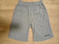 CONVERSE メンズ スウェット ハーフパンツ グレー L 綿100%のサムネイル