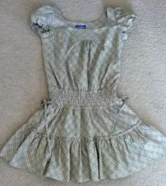 BURBERRY BLUE LABEL★パフ袖&フレアワンピース