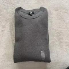 【新品未使用】UNIQLO ユニクロウォッシャブルミラノリブクルーネックセーター