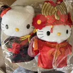 ハローキティ ダニエル ウエディングぬいぐるみセット2000年製 結婚 未開封 ハローキティ ダニエル ウエディングぬいぐるみセット2000年製