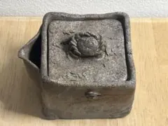 72.備前焼 宝瓶 登り窯 かに カニ 蟹 4角 手びねり 急須 72.備前焼 宝瓶 登り窯 かに カニ 蟹 4角 手びねり 急須 - メルカリ