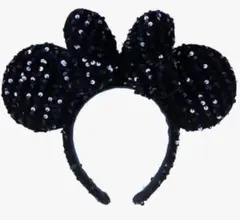 ブラック ミ二ー耳カチューシャ