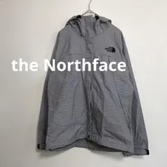 ザノースフェイス　ギンガムチェック　マウンテンパーカー　レインジャケット　M