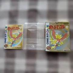 ポケットモンスター ゲームボーイカラー 金 空箱と取説のみ