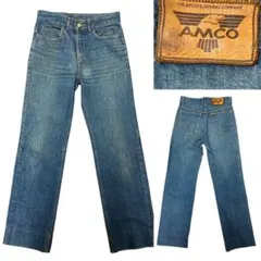 1970-80s ビンテージ AMCO デニム パンツ W29 xpv