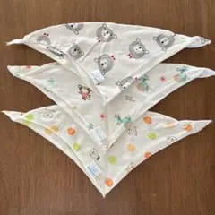 saara word コットンスタイ 動物柄 3枚セット
