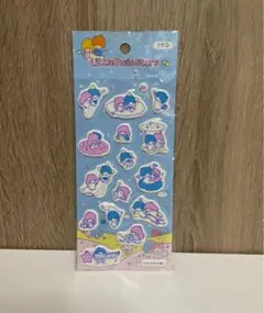 レア サンリオ キキララ 2003年 平成 レトロ リトルツインスターズ シール