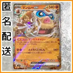 マンムーex　RR　バトルパートナーズ　ポケモンカード　SV9　ポケカ