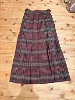 URBAN RESEARCH DOORS チェック柄プリーツスカートのサムネイル