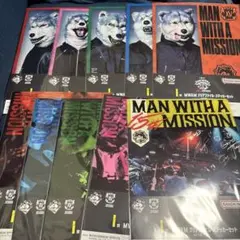MAN WITH A MISSION 一番くじ　クリアファイル　セミコンプ10枚