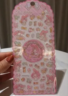 サンリオ マイメロディ アクリルシール 新品、未開封