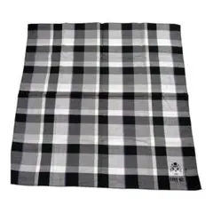 新品未使用　ANNA SUI チェックハンカチ　猫刺繍入り