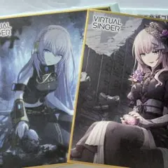 プロセカ　ミニ色紙　カラフェス　第3弾　巡音ルカ 2種