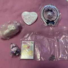 サンリオ マイメロディ アクリルキーホルダー いちご新聞 ガチャ