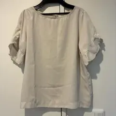 袖フリルブラウス　Mのサムネイル