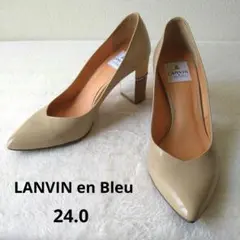 LANVIN en Bleu ランバンオンブルー ポインテッドトゥパンプス 24のサムネイル