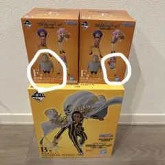 一番くじ　ワンピース　未来島エッグヘッド　B賞　F賞×2