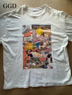 コラージュプリント ホワイトTシャツのサムネイル