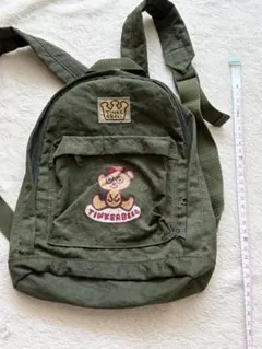TINKERBELL キッズ リュック カーキ色のサムネイル