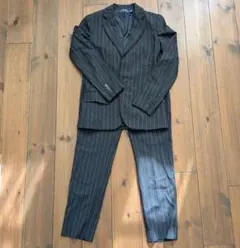 【美品】ポロラルフローレン 紺ストライプセットアップ