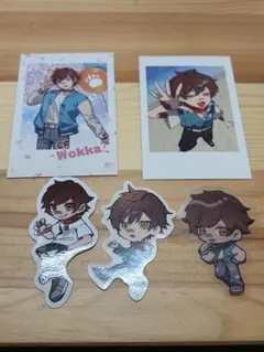 CrazyRaccoon ランダムチェキ ステッカー うぉっか