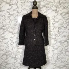 YURIE NITANI⭐️【11号】セットアップジャケット＆ワンピース　黒