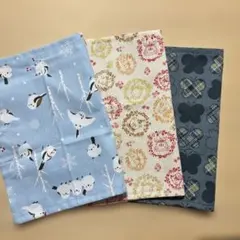 ランチョンマット3枚組　1枚仕立て￼￼