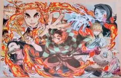 非売品　レア　劇場版 鬼滅の刃〈無限列車編 入場者特典 第1弾　イラストカード壱