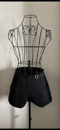 【お値下げ】ショートパンツ　ブラック　Ｌサイズ
