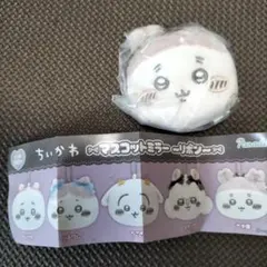 ちいかわ　マスコットミラー〜リボン〜古本屋　カニちゃん