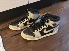 Nike Air Jordan 1 ハイカット スニーカー ブラック/グレー