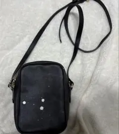 T*い様 【美品】COACH ショルダーバッグ パックマン コラボ　レザーバッグ T*い様 【美品】COACH ショルダーバッグ パックマン コラボ レザー
